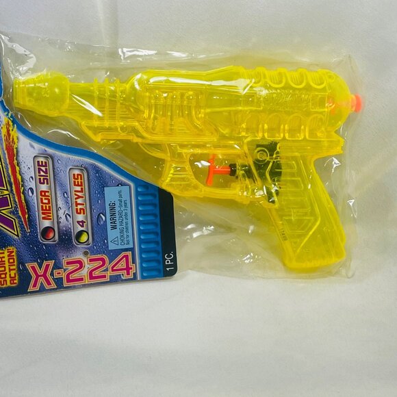Splash Cyber Series X-224 Water Gun Toy 2010 Ju-Ru Yellow - Picture 3 of 9